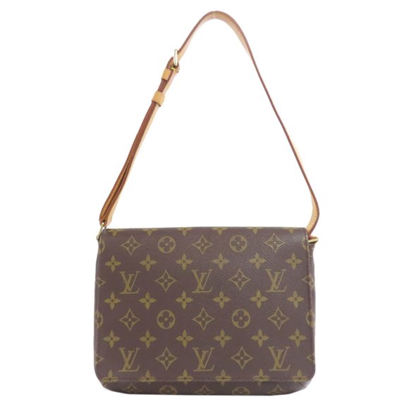 LOUIS VUITTON Brown Monogram Shoulder Bag - Picture 1 of 11